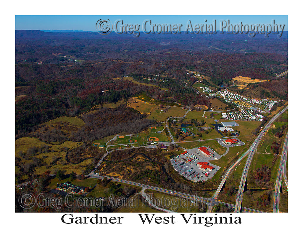Aerial Photo of Gardner, West Virginia
