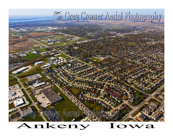 Aerial Photo of Ankeny Iowa