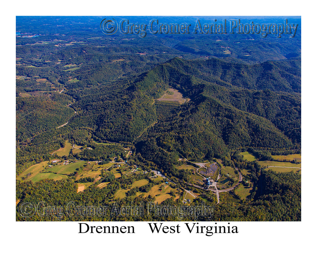 Aerial Photo of Drennen, West Virginia