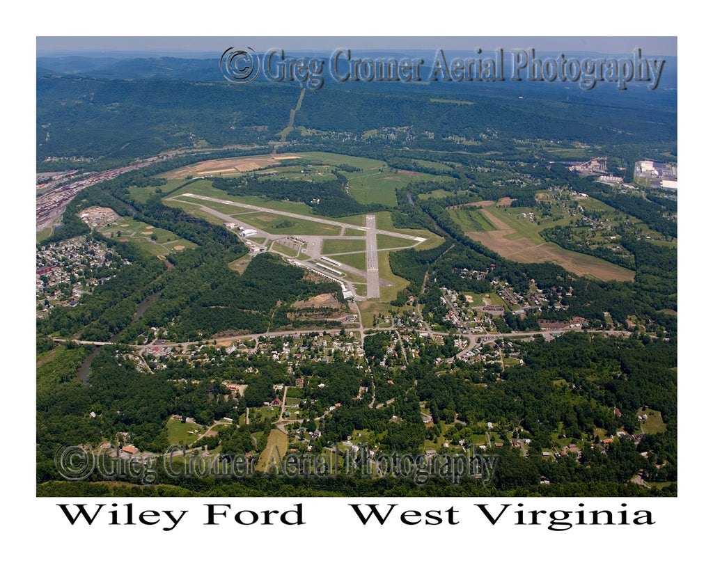 Aerial Photo of Wiley Ford, West Virginia