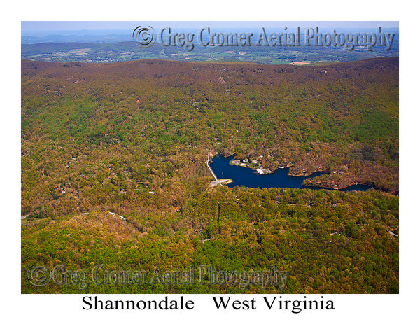 Aerial Photo of Shannondale, West Virginia