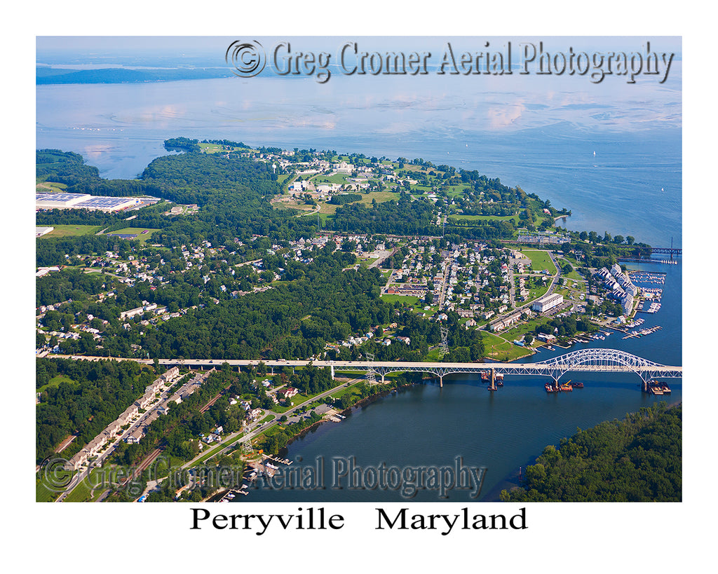 Aerial Photo of Perryville, Maryland