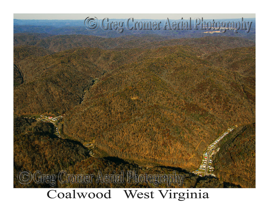 Aerial Photo of Coalwood, West Virginia