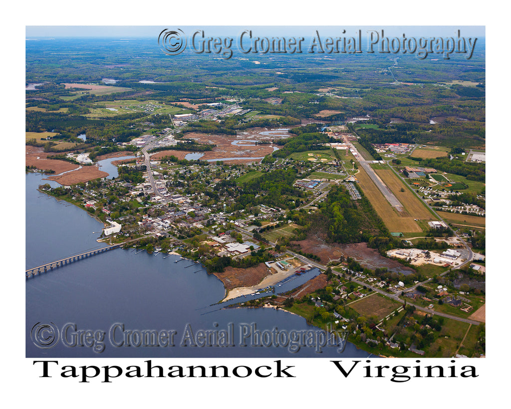 Aerial Photo of Tappahannock, Virginia