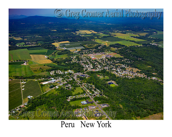 Aerial Photo of Peru, New York