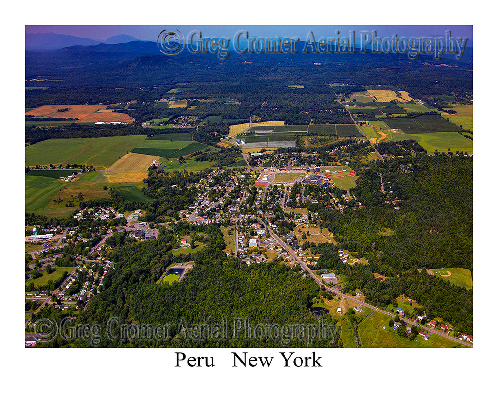 Aerial Photo of Peru, New York