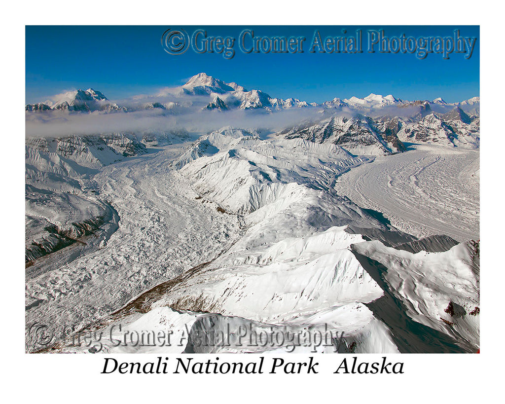 Aerial Photo of Denali National Park, Alaska