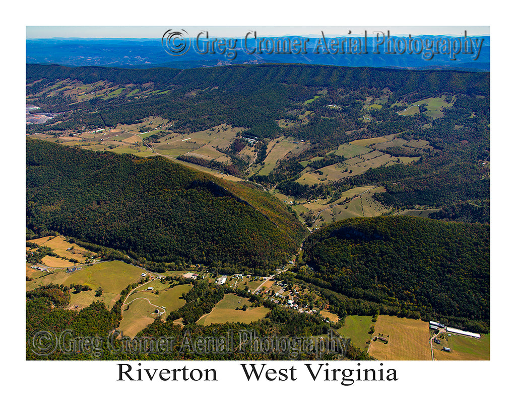 Aerial Photo of Riverton, West Virginia