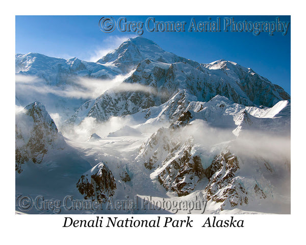 Aerial Photo of Denali National Park, Alaska