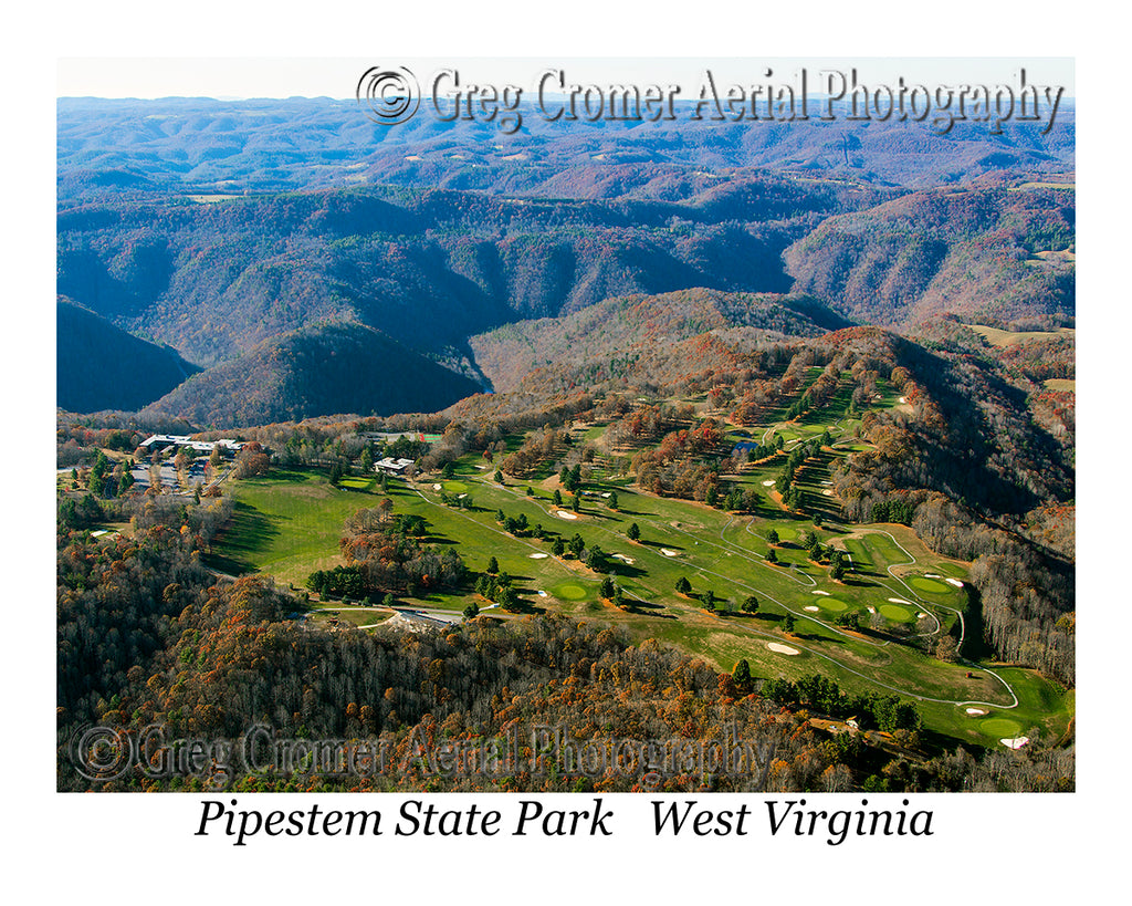 Aerial Photo of Pipestem State Park, WV