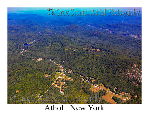 Aerial Photo of Athol, New York