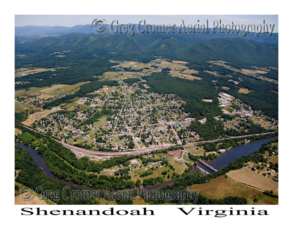 Aerial Photo of Shenandoah, Virginia