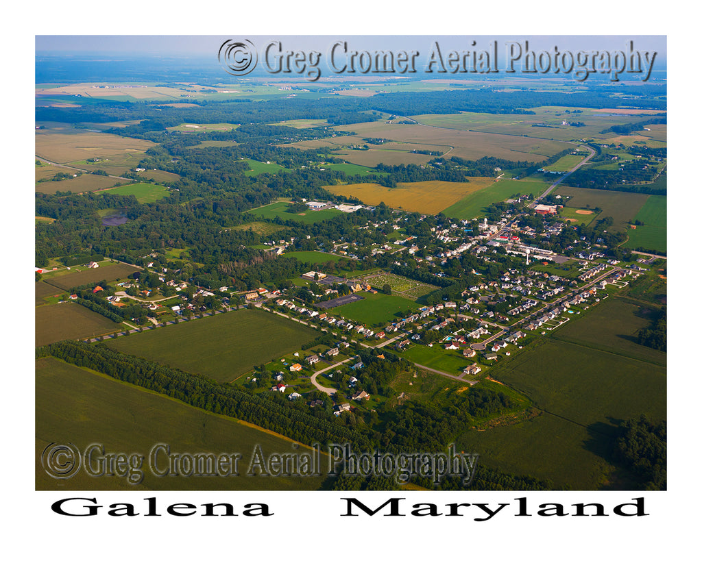 Aerial Photo of Galena, Maryland