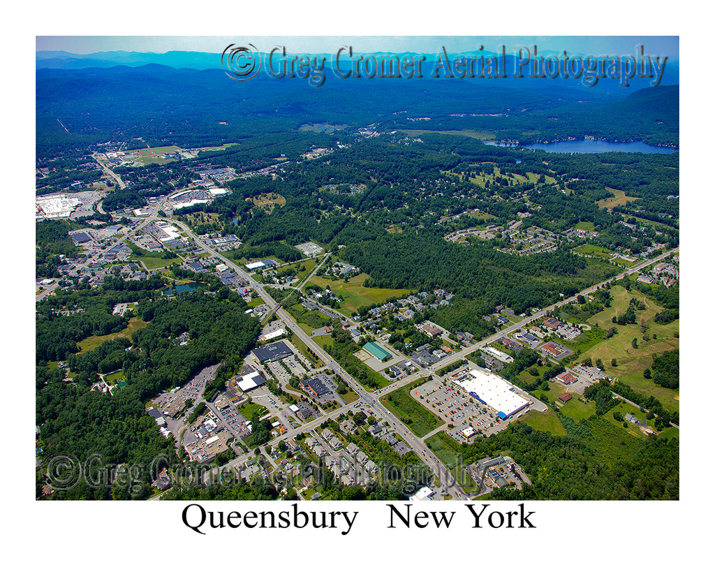 Aerial Photo of Queensbury, New York