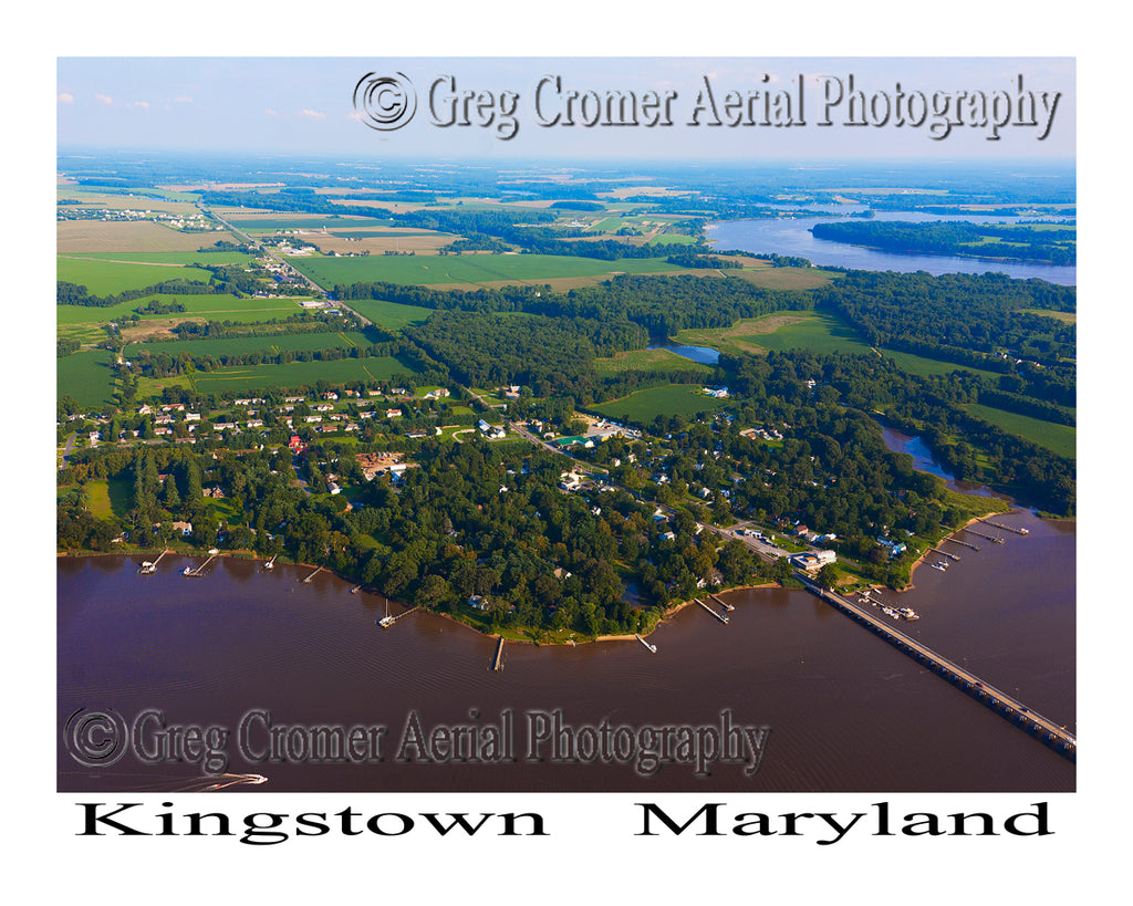 Aerial Photo of Kingstown, Maryland