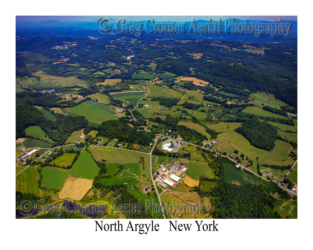 Aerial Photo of North Argyle, New York