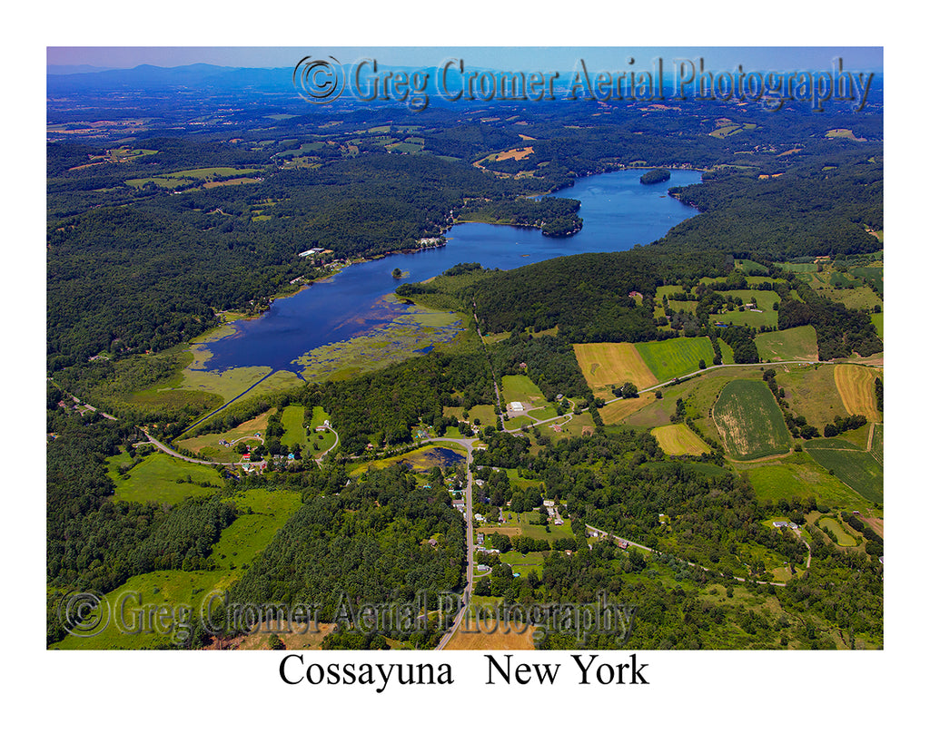 Aerial Photo of Cossayuna, New York