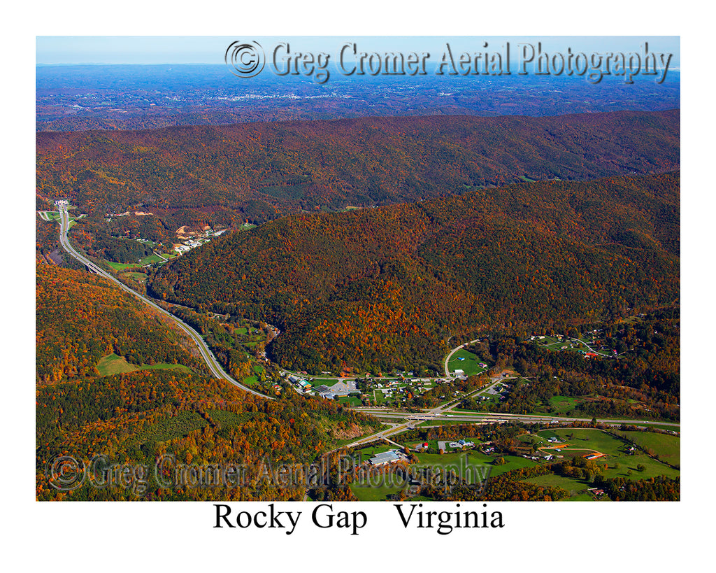Aerial Photo of Rocky Gap, Virginia