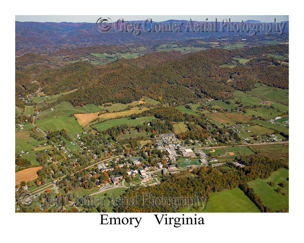 Aerial Photo of Emory, Virginia