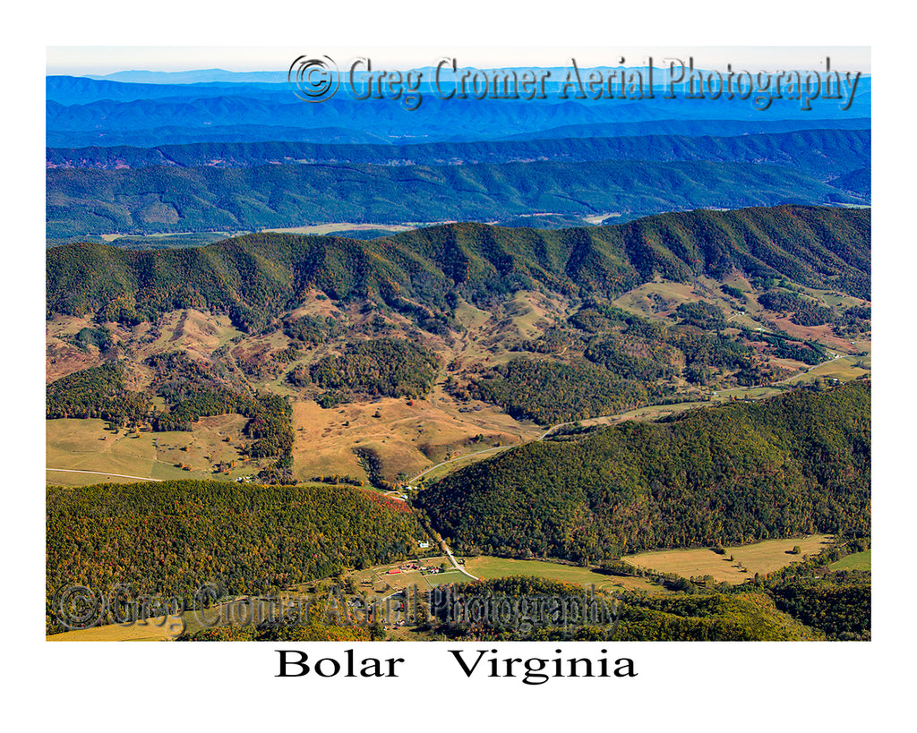 Aerial Photo of Bolar, Virginia