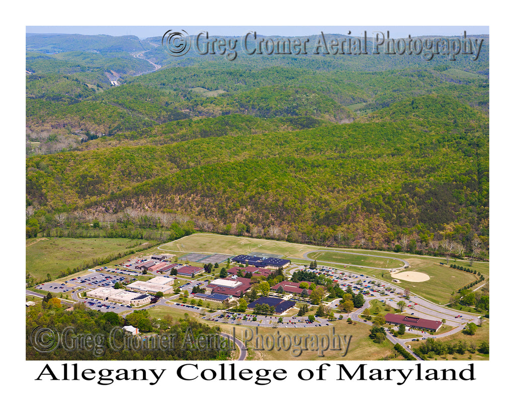 Aerial Photo of Allegany College of Maryland - Cumberland, MD