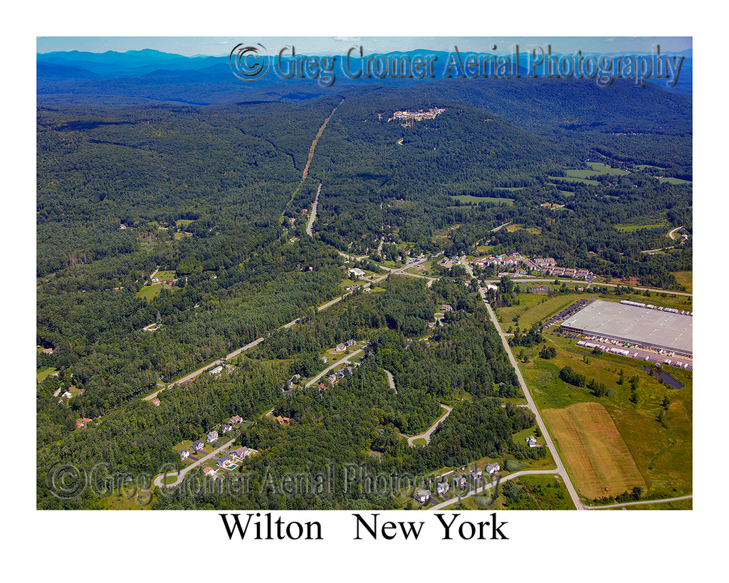 Aerial Photo of Wilton, New York
