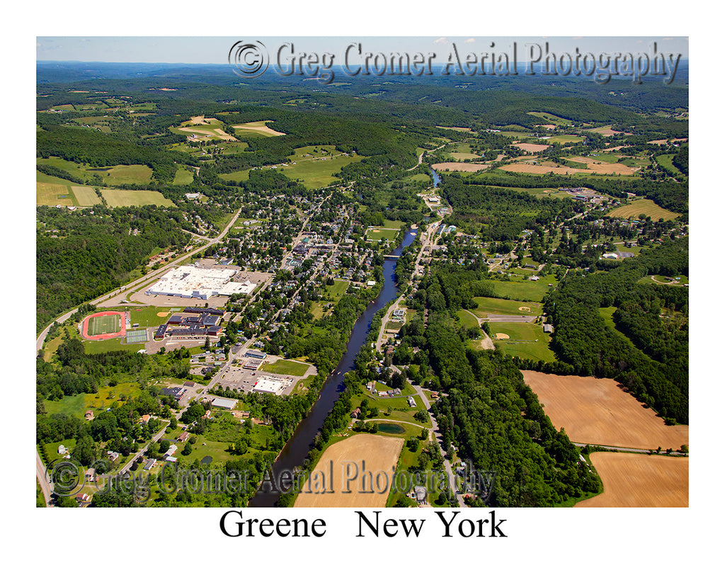 Aerial Photo of Greene, New York