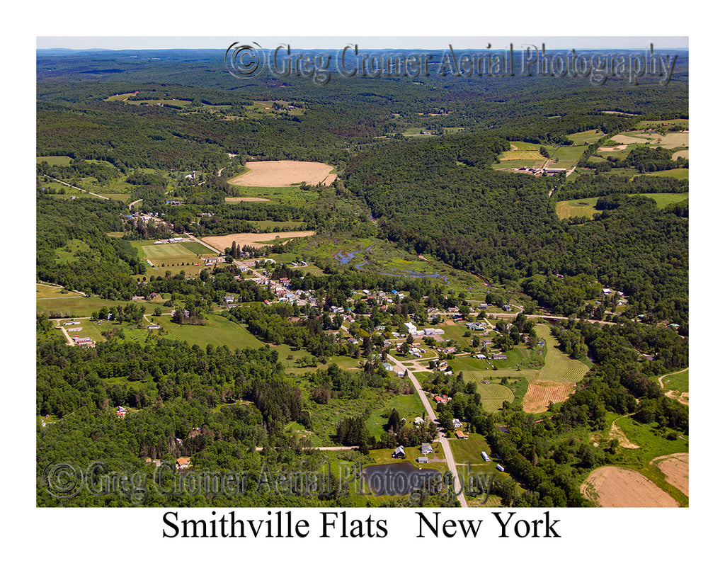 Aerial Photo of Smithville Flats, New York
