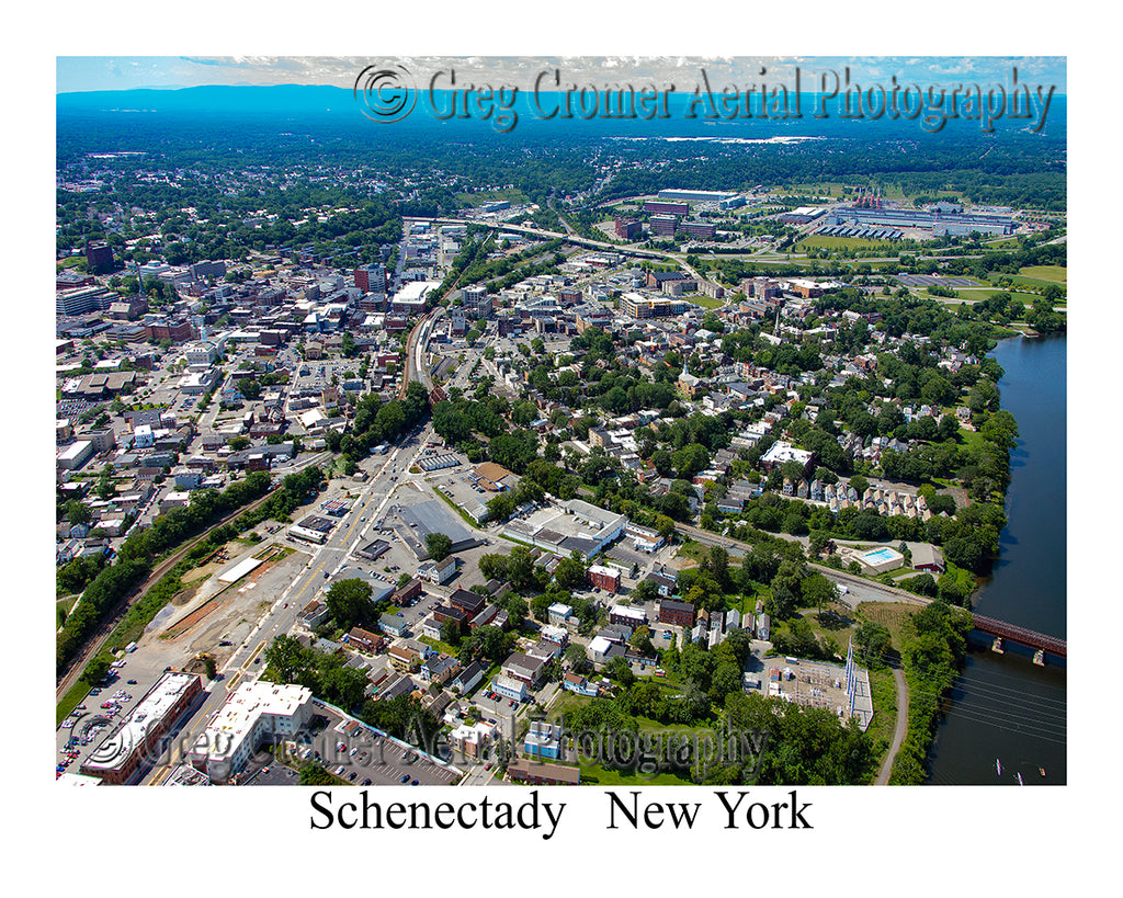 Aerial Photo of Schenectady, New York