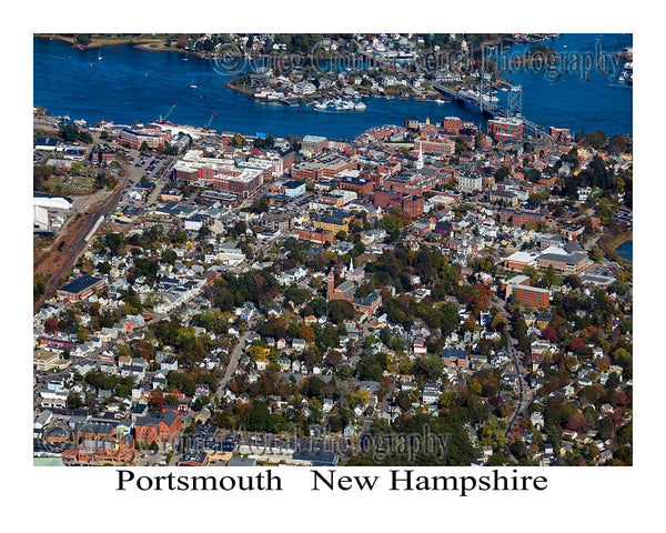 Aerial Photo of Portsmouth, New Hampshire