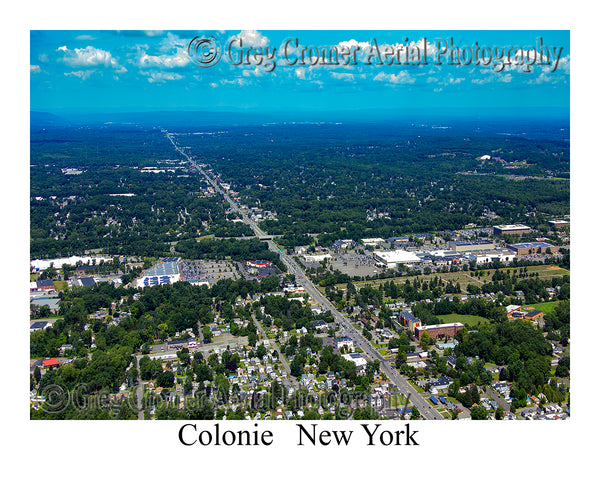 Aerial Photo of Colonie, New York