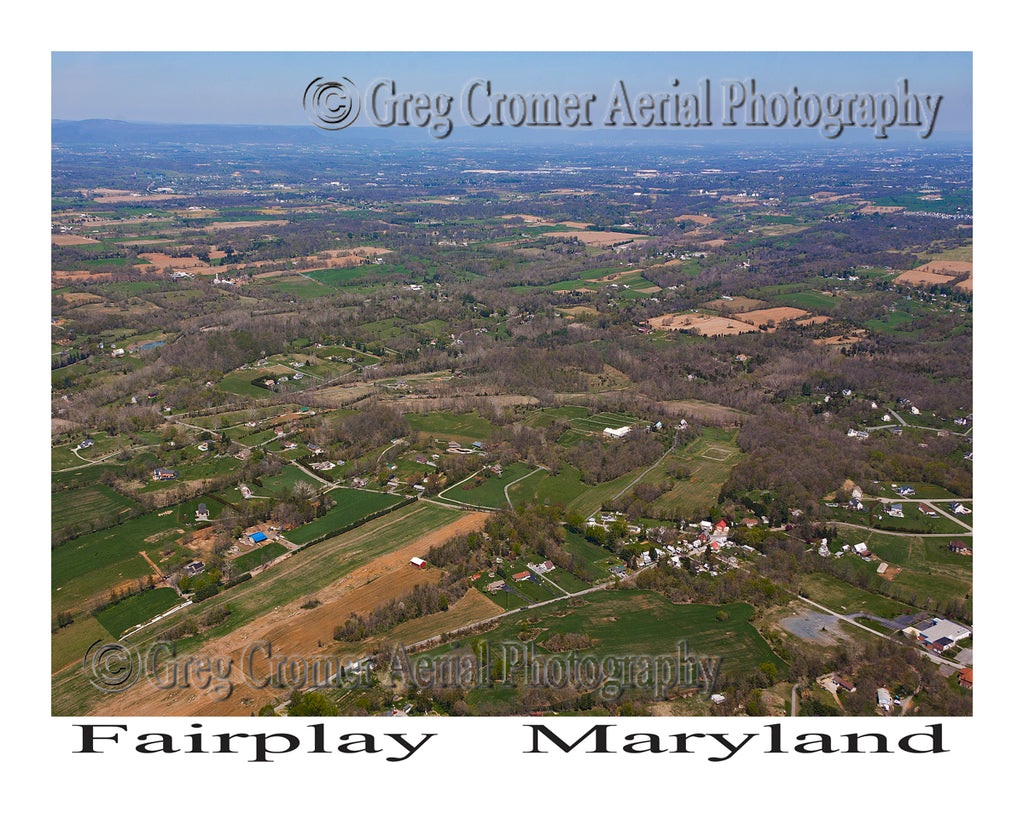 Aerial Photo of Fairplay, Maryland
