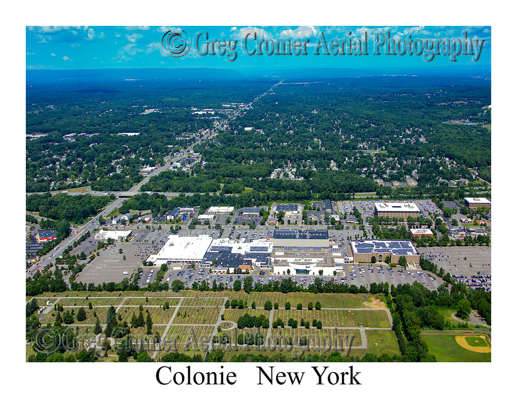 Aerial Photo of Colonie, New York