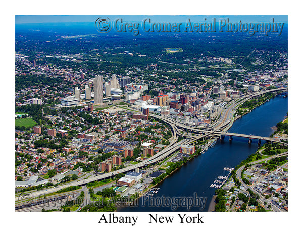 Aerial Photo of Albany, New York