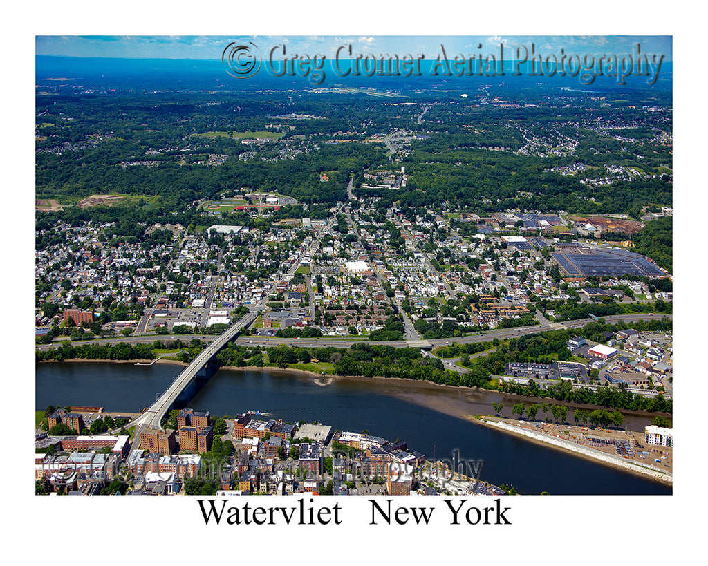 Aerial Photo of Watervliet, New York