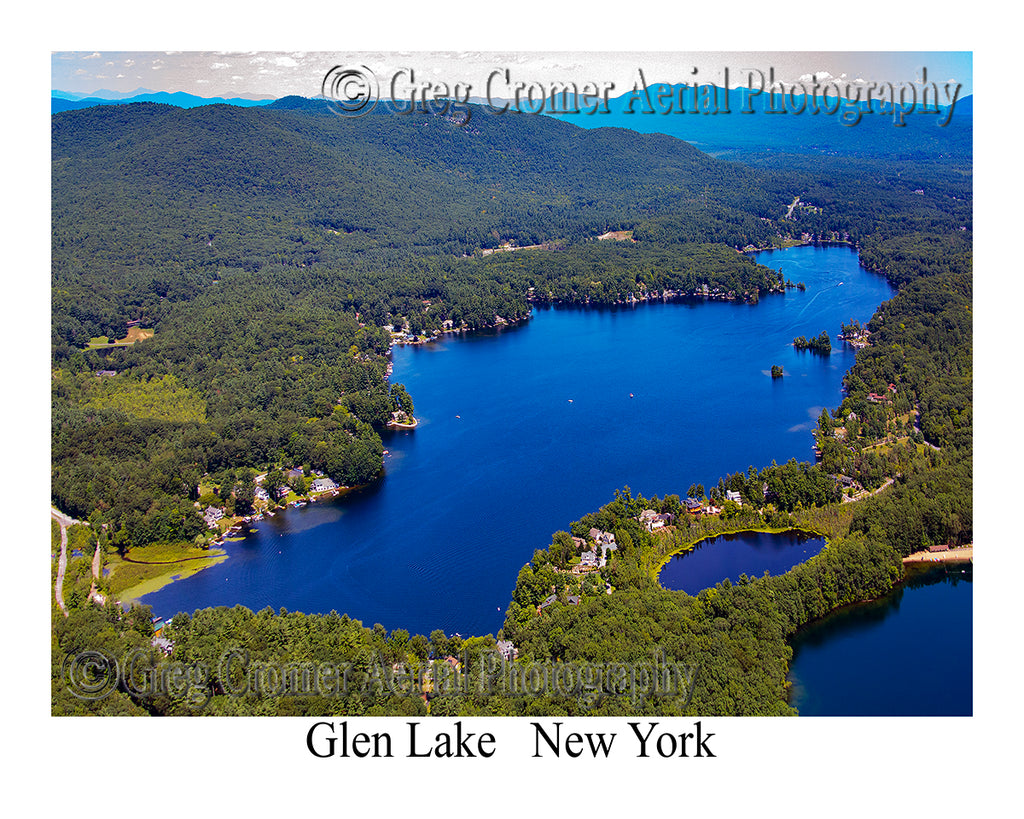 Aerial Photo of Glen Lake, New York