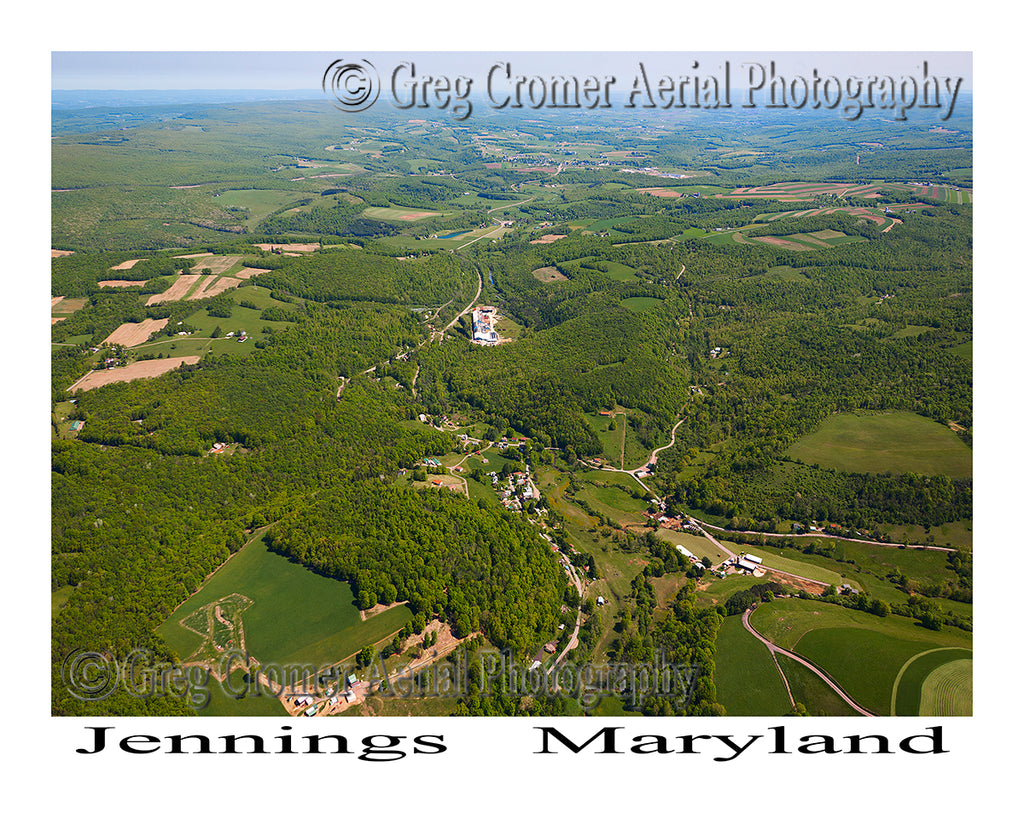 Aerial Photo of Jennings, Maryland