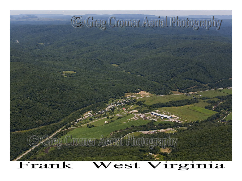 Aerial Photo of Frank, West Virginia