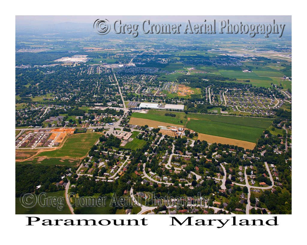 Aerial Photo of Paramount, Maryland