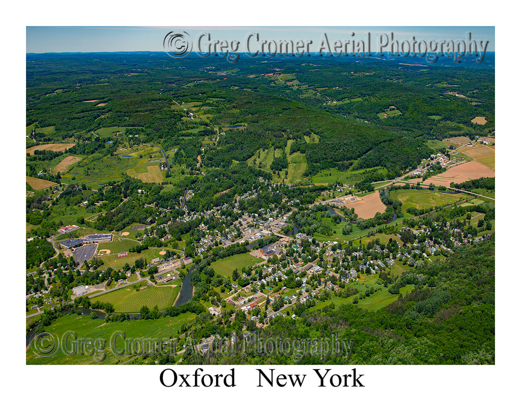 Aerial Photo of Oxford, New York