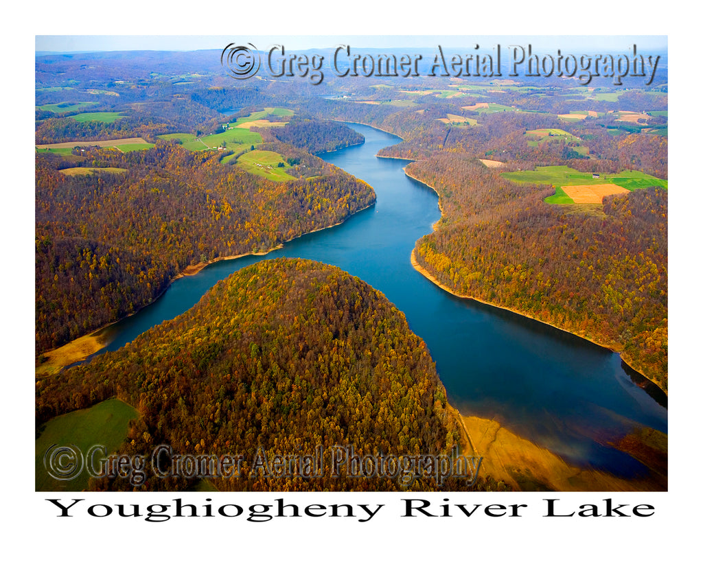 Aerial Photo of Youghiogheny River Lake - Garrett County, Maryland