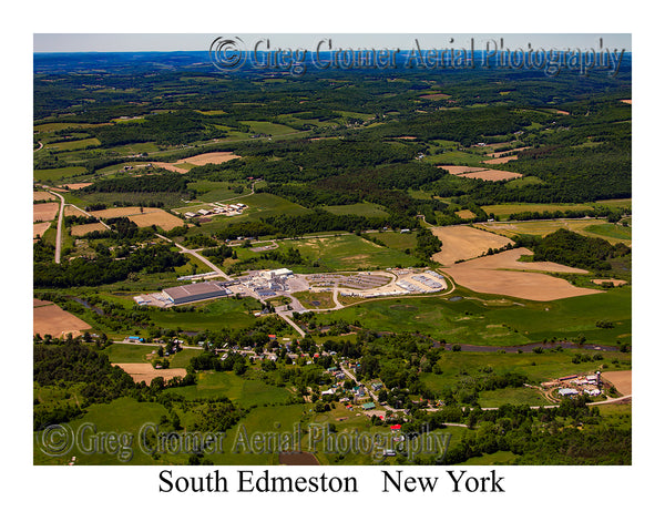 Aerial Photo of South Edmeston, New York