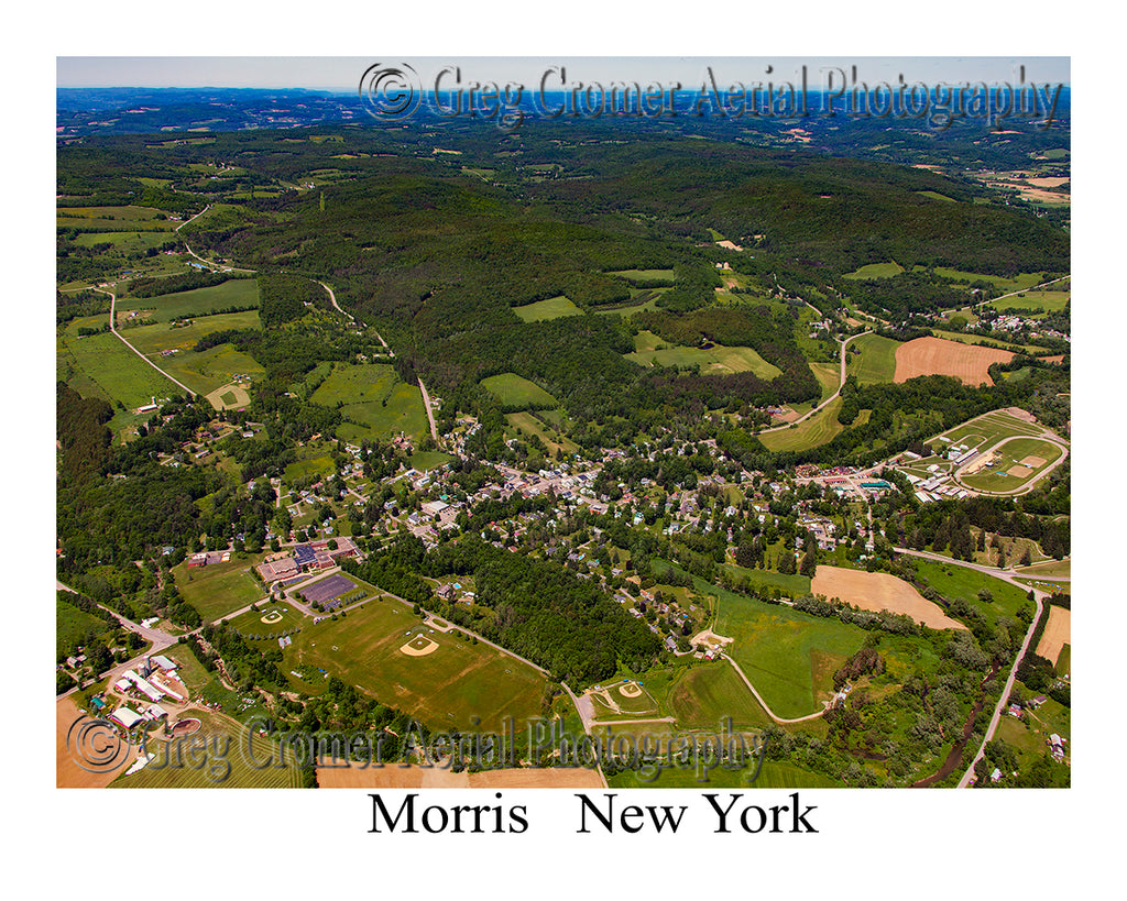 Aerial Photo of Morris, New York