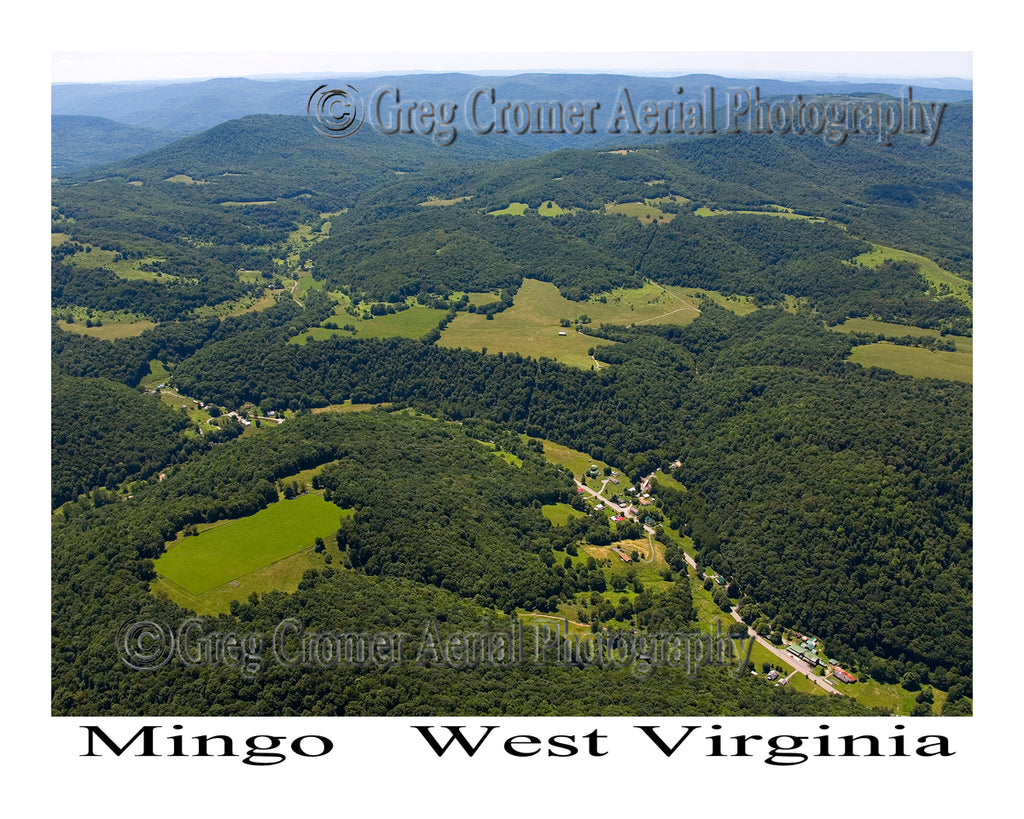Aerial Photo of Mingo, West Virginia