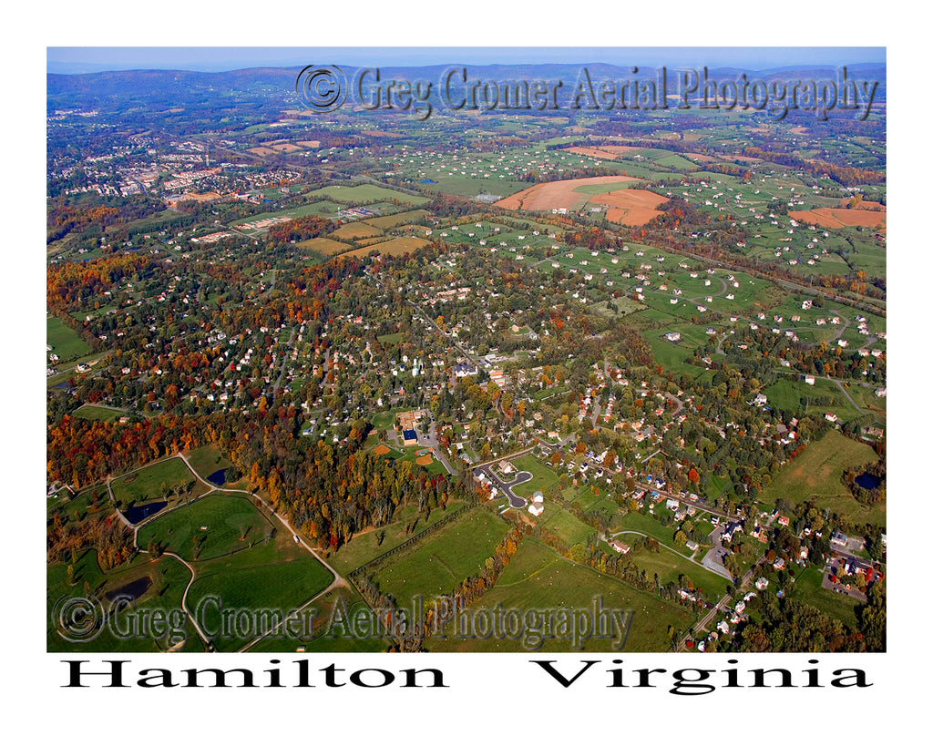 Aerial Photo of Hamilton, Virginia