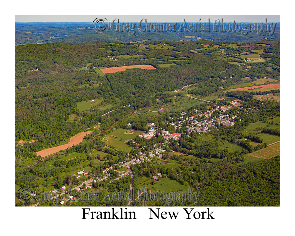 Aerial Photo of Franklin, New York