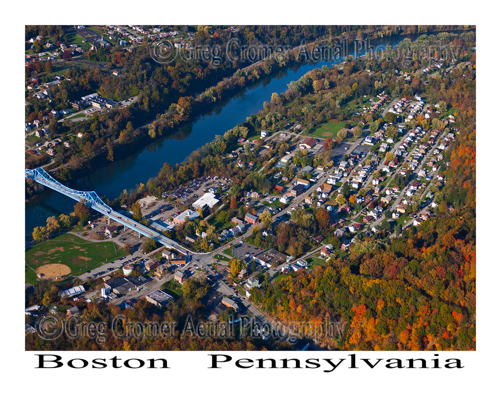 Aerial Photo of Boston, Pennsylvania