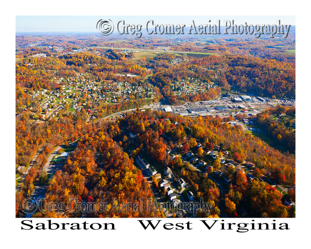 Aerial Photo of Sabraton, West Virginia