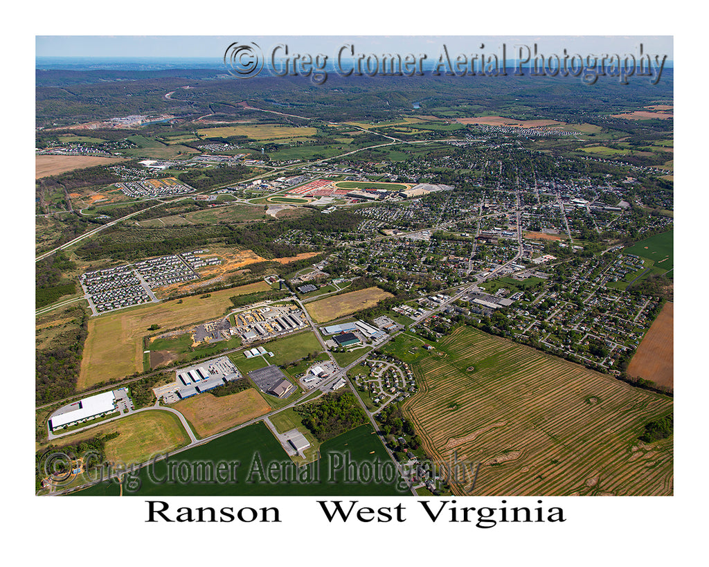 Aerial Photo of Ranson, West Virginia