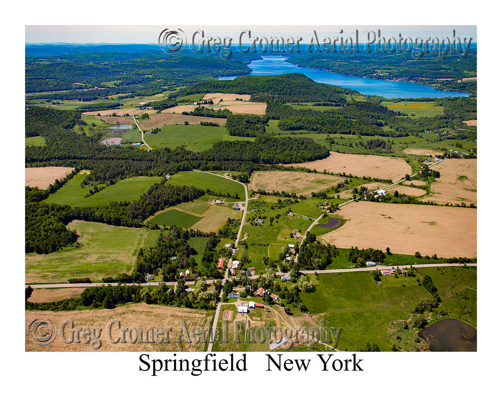 Aerial Photo of Springfield, New York